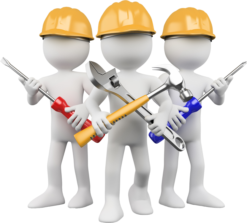 Group of Maintenance Workers